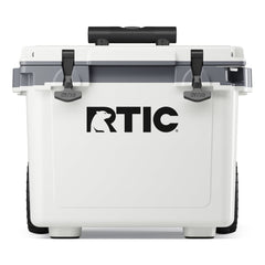 22 QT Ultra-Light Wheeled Cooler White & Grey | Rtic Hard Coolers|Clearance