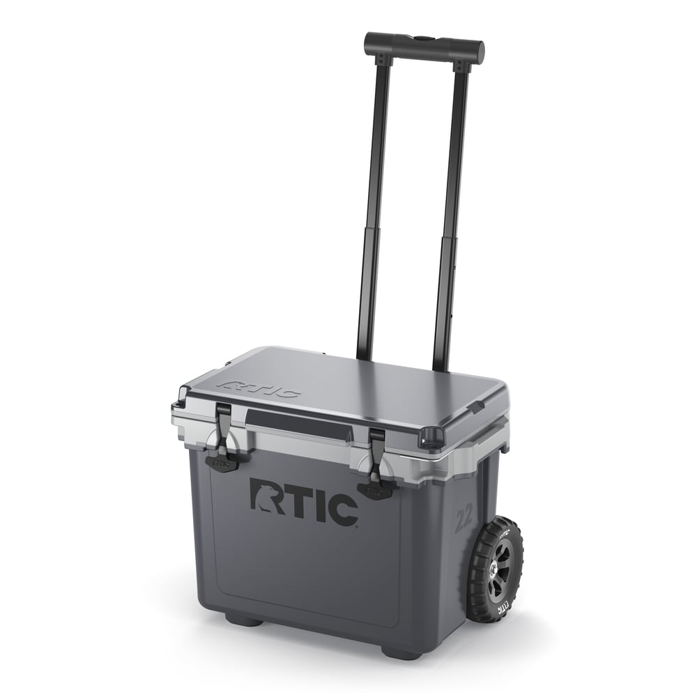 22 QT Ultra-Light Wheeled Cooler Dark Grey & Cool Grey | Rtic Hard Coolers|Clearance