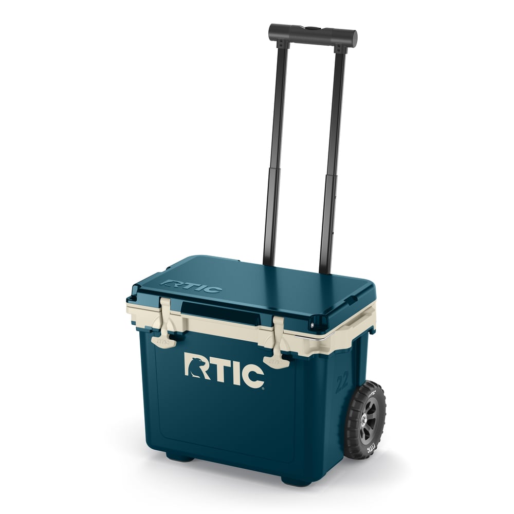 22 QT Ultra-Light Wheeled Cooler Marine/Canvas | Rtic Hard Coolers|Clearance