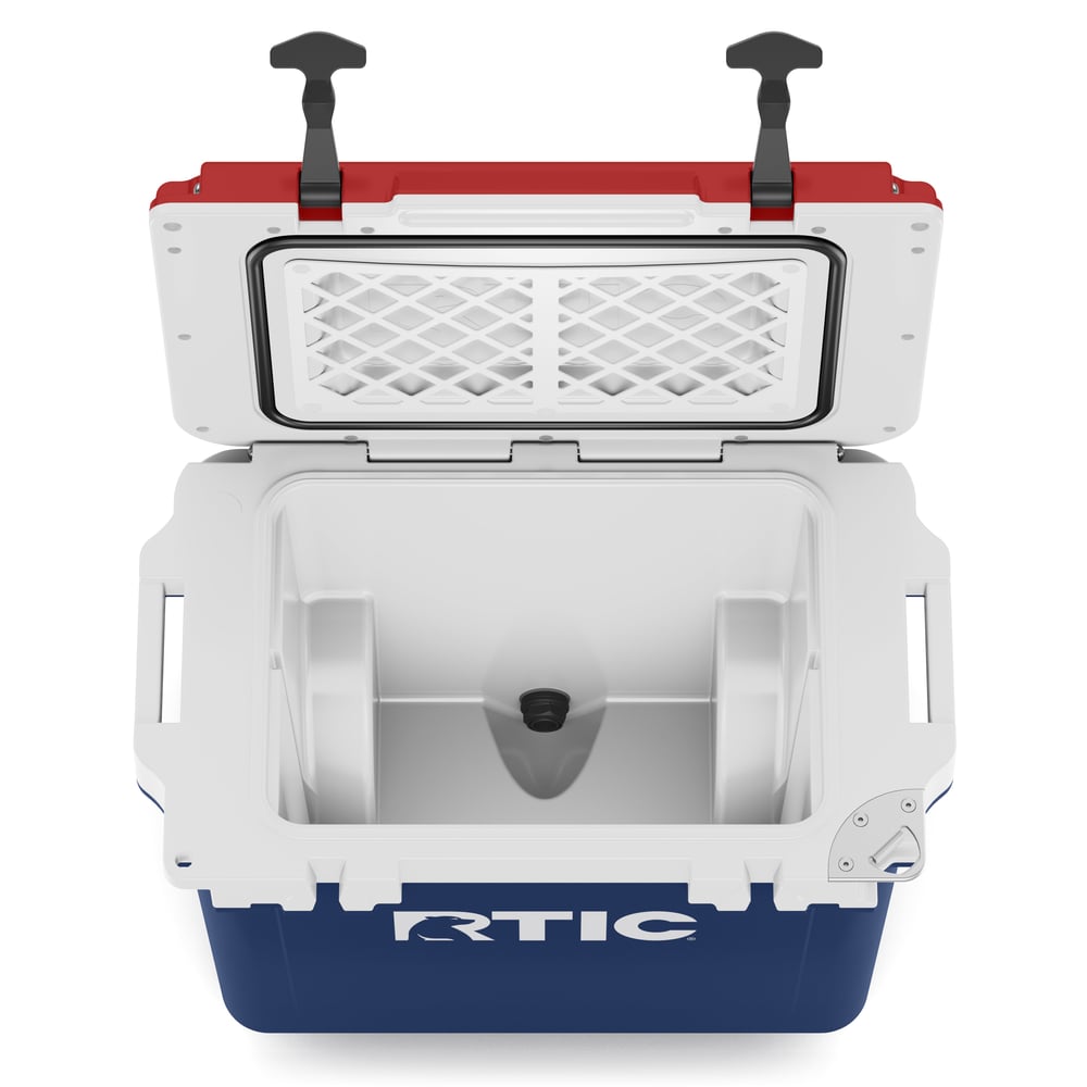 22 QT Ultra-Light Wheeled Cooler Patriot | Rtic Hard Coolers|Clearance