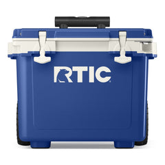 22 QT Ultra-Light Wheeled Cooler Cobalt & White | Rtic Hard Coolers|Clearance
