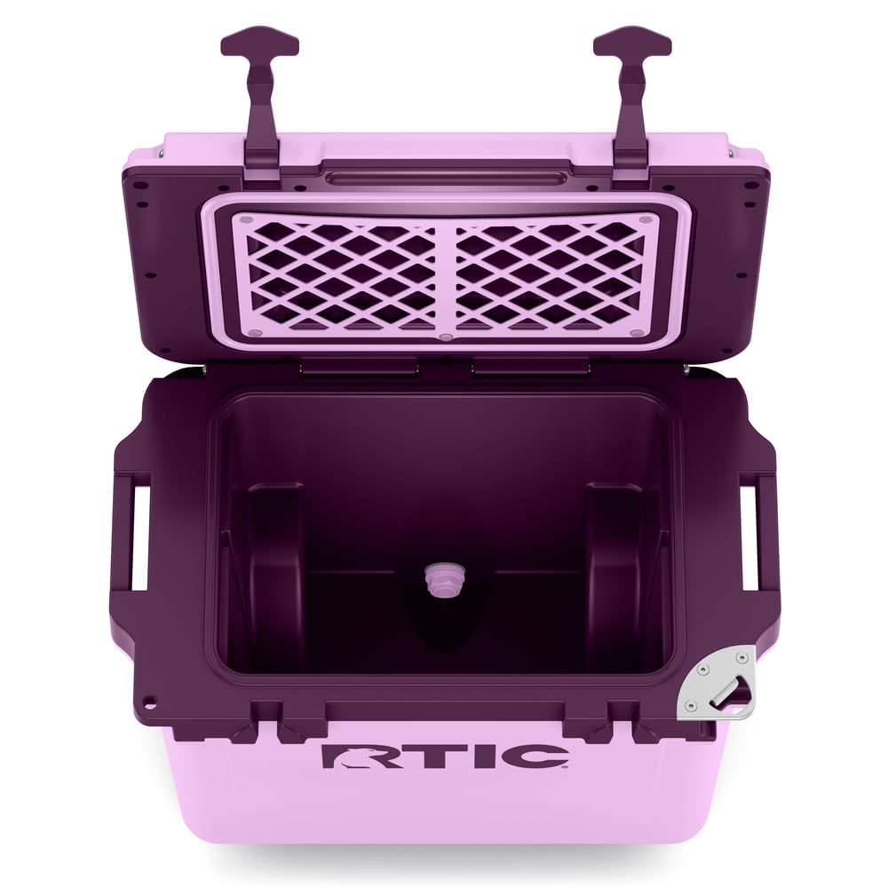 22 QT Ultra-Light Wheeled Cooler Lavender/Plum | Rtic Hard Coolers|Clearance