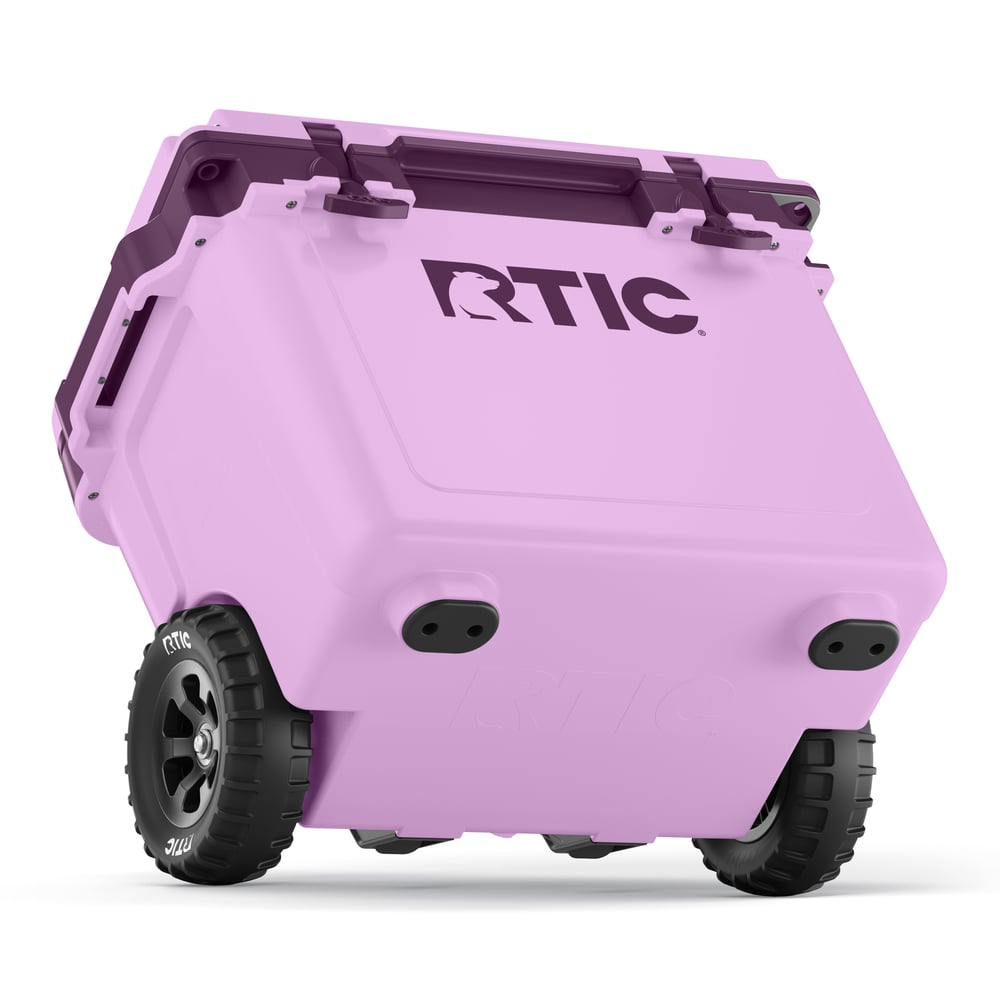 22 QT Ultra-Light Wheeled Cooler Lavender/Plum | Rtic Hard Coolers|Clearance