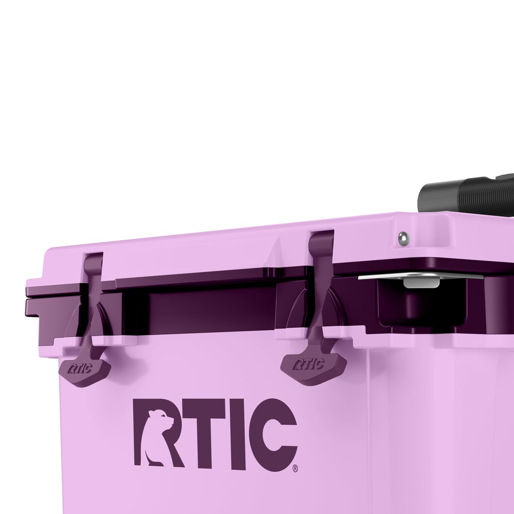 22 QT Ultra-Light Wheeled Cooler Lavender/Plum | Rtic Hard Coolers|Clearance