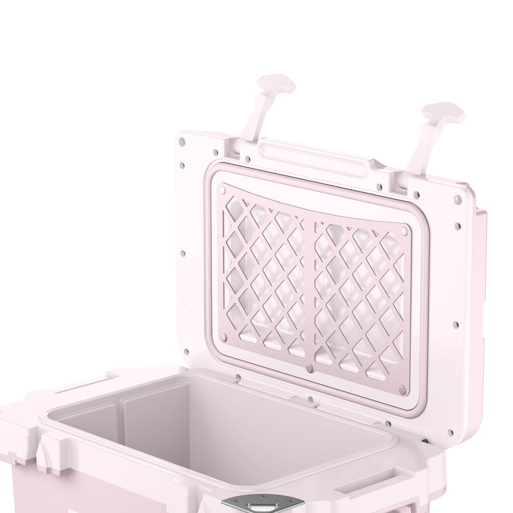 22 QT Ultra-Light Wheeled Cooler Pale Pink | Rtic Hard Coolers|Clearance