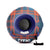 Slate Blue/Orange Plaid