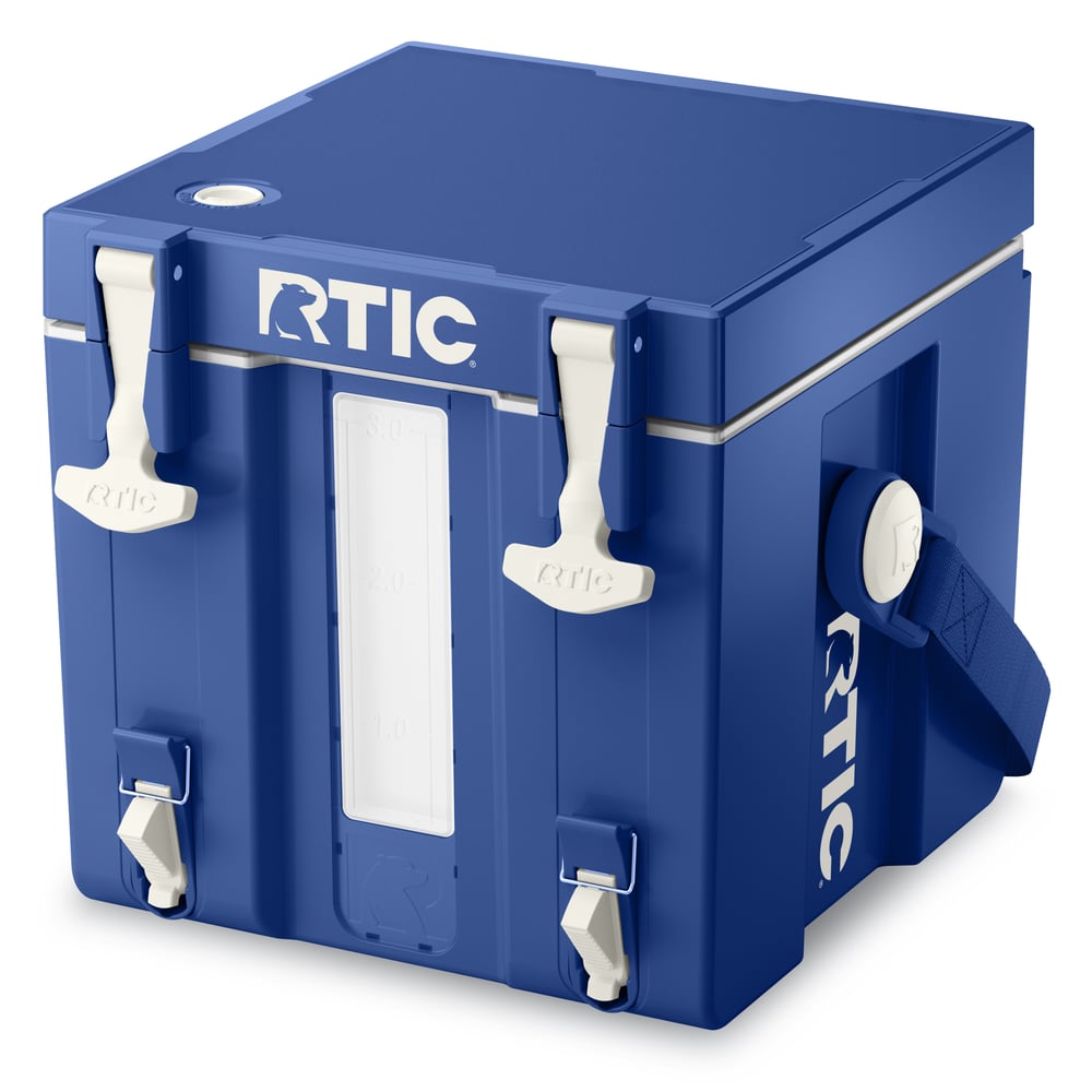 Halftime Water Cooler Cobalt & White | Rtic Hard Coolers|Clearance