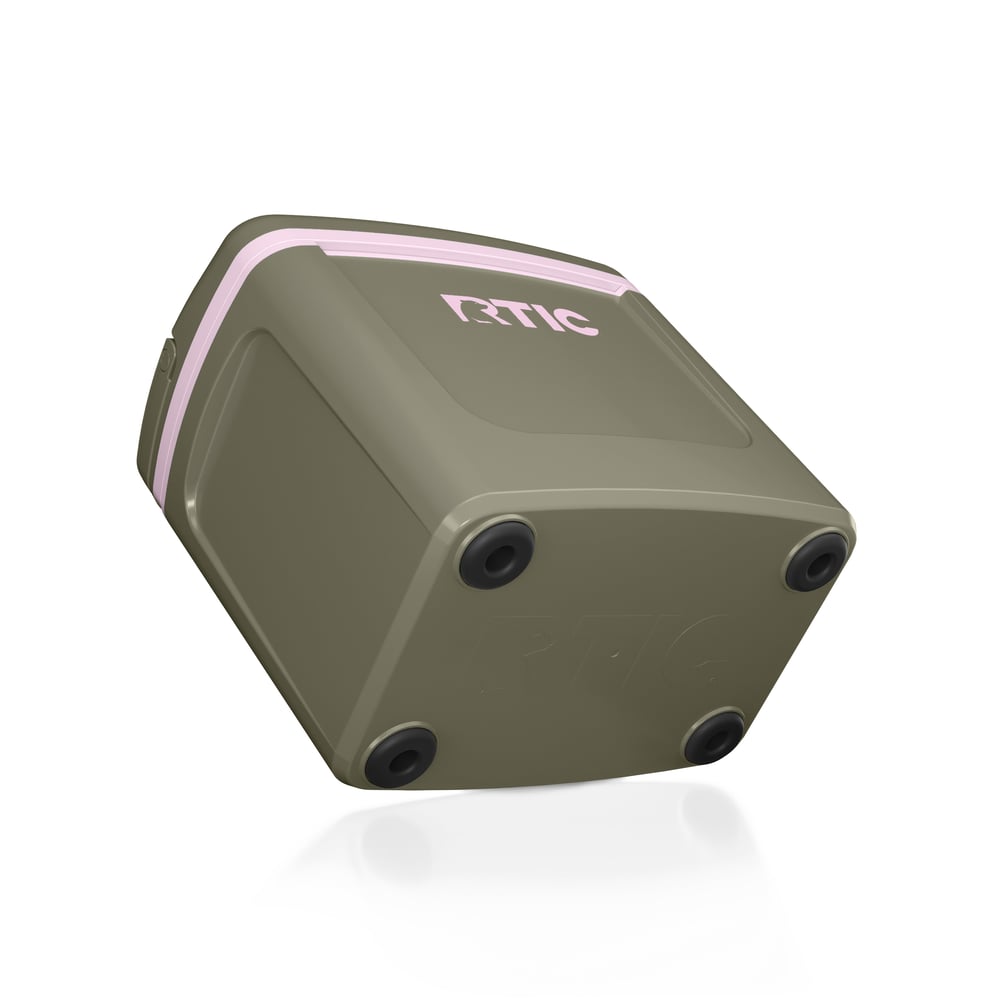 8 QT Road Trip Personal Cooler Olive/Pale Pink | Rtic Hard Coolers|Gear|Clearance