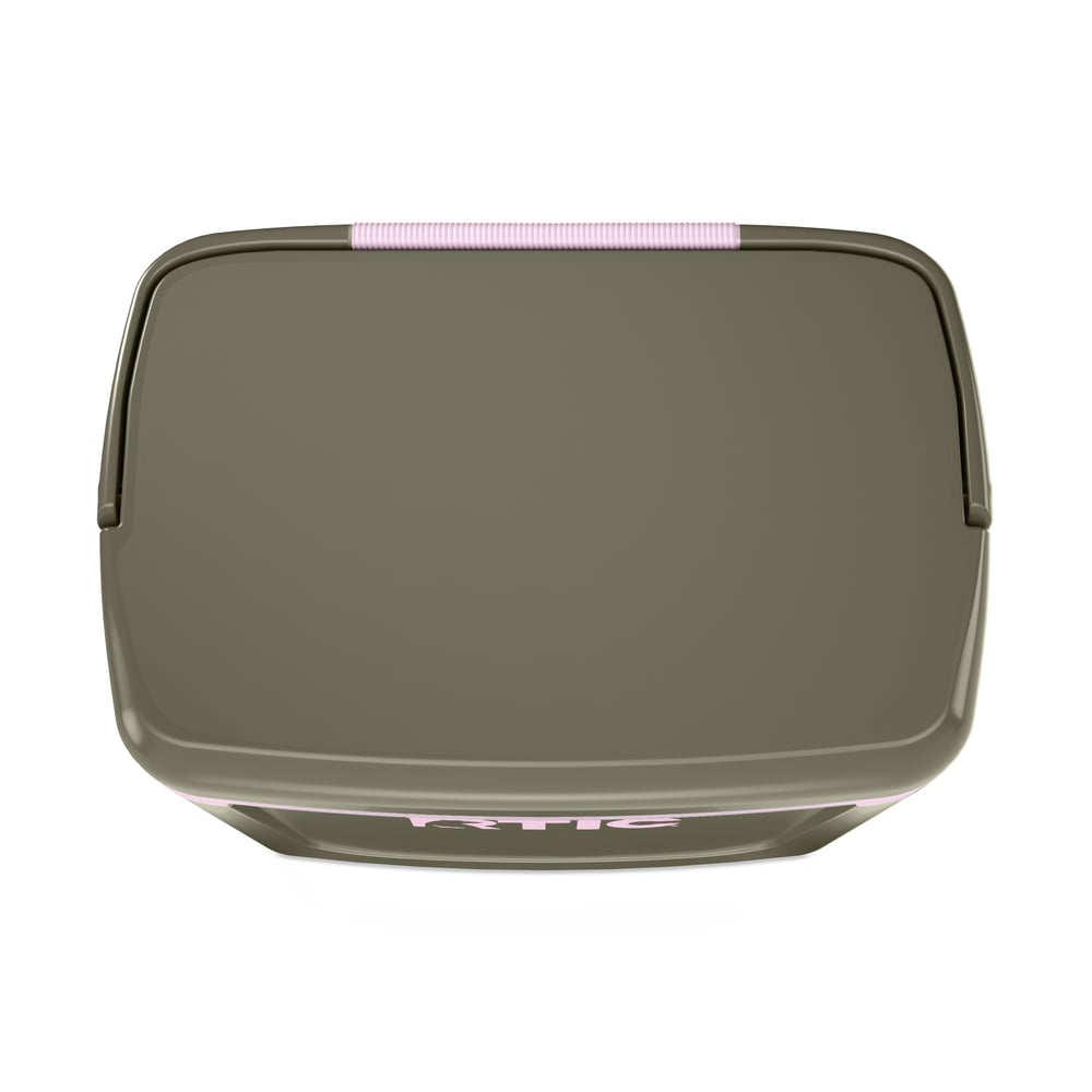 8 QT Road Trip Personal Cooler Olive/Pale Pink | Rtic Hard Coolers|Gear|Clearance