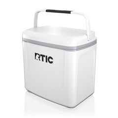 8 QT Road Trip Personal Cooler White & Grey | Rtic Hard Coolers|Gear|Clearance