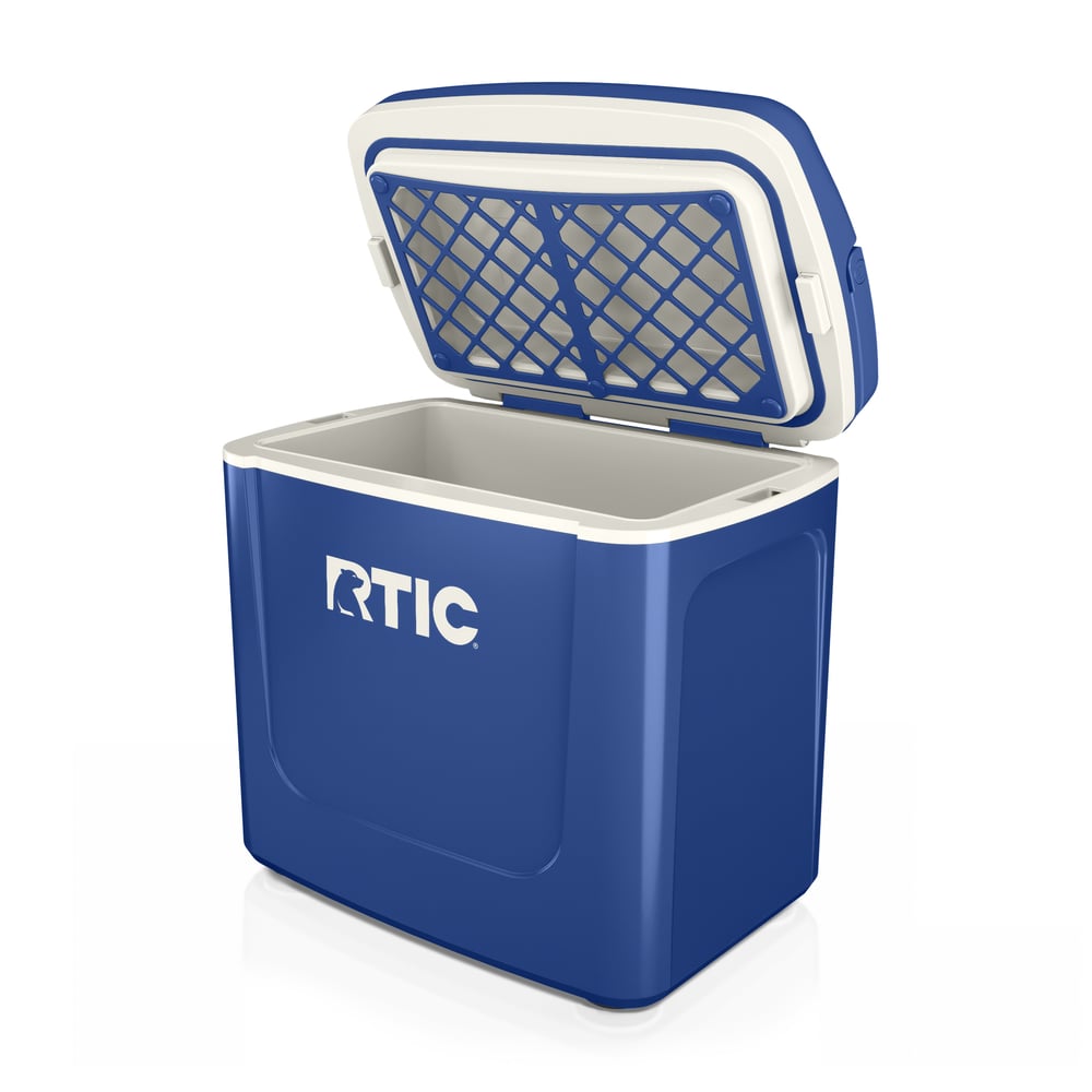 8 QT Road Trip Personal Cooler Cobalt & White | Rtic Hard Coolers|Gear|Clearance