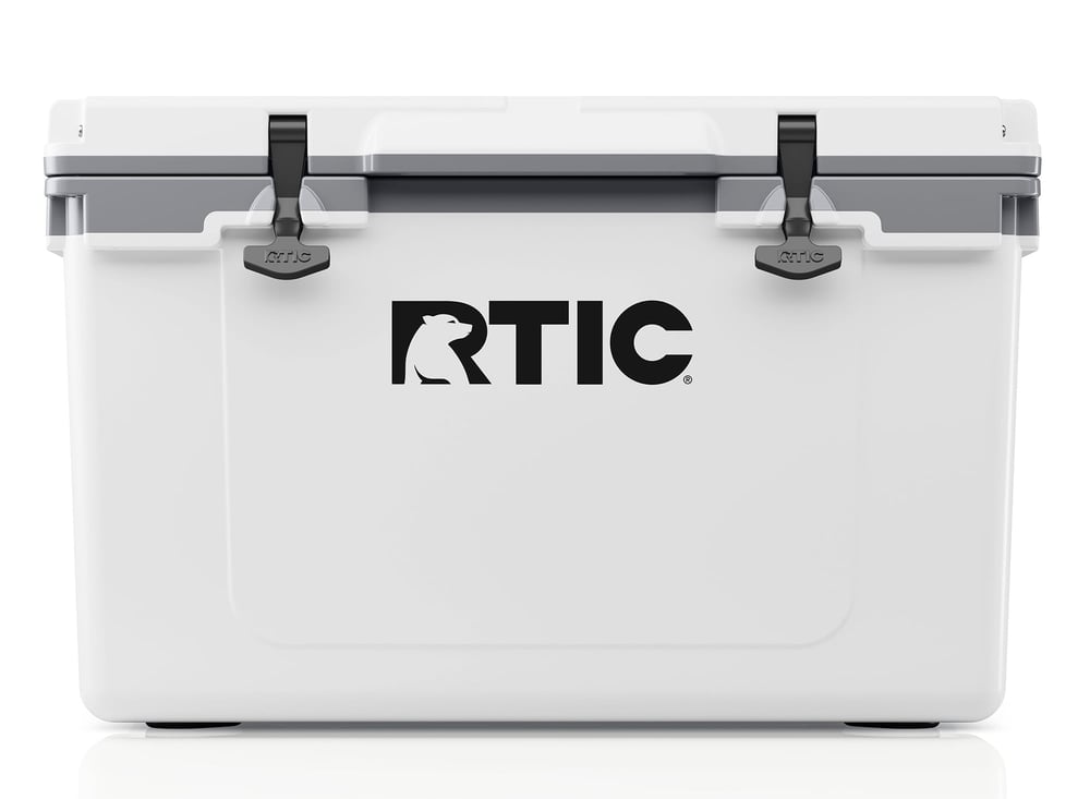 52 QT Ultra-Light Cooler White & Grey | Rtic Hard Coolers|Clearance
