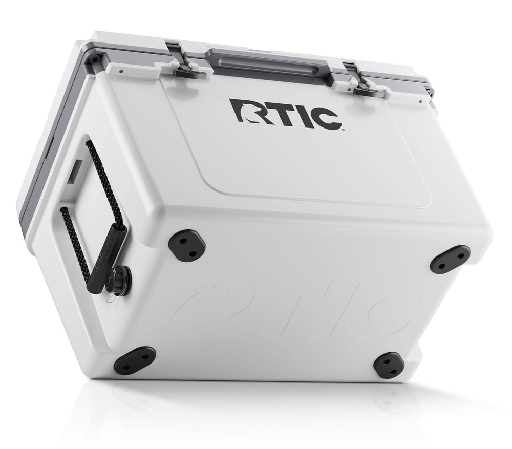 52 QT Ultra-Light Cooler White & Grey | Rtic Hard Coolers|Clearance