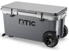 72 QT Ultra-Light Wheeled Cooler Dark Grey & Cool Grey | Rtic Hard Coolers
