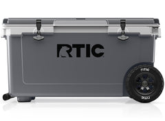 72 QT Ultra-Light Wheeled Cooler Dark Grey & Cool Grey | Rtic Hard Coolers