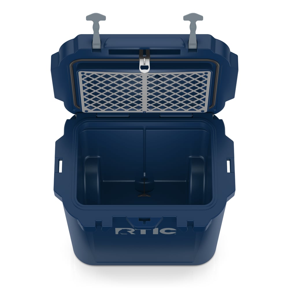 45 QT Ultra-Tough Wheeled Cooler Navy | Rtic Hard Coolers|Clearance