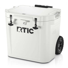 45 QT Ultra-Tough Wheeled Cooler White | Rtic Hard Coolers|Clearance