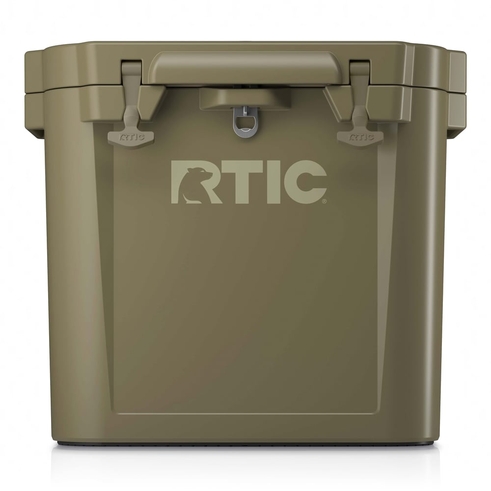 45 QT Ultra-Tough Wheeled Cooler Olive | Rtic Hard Coolers|Clearance