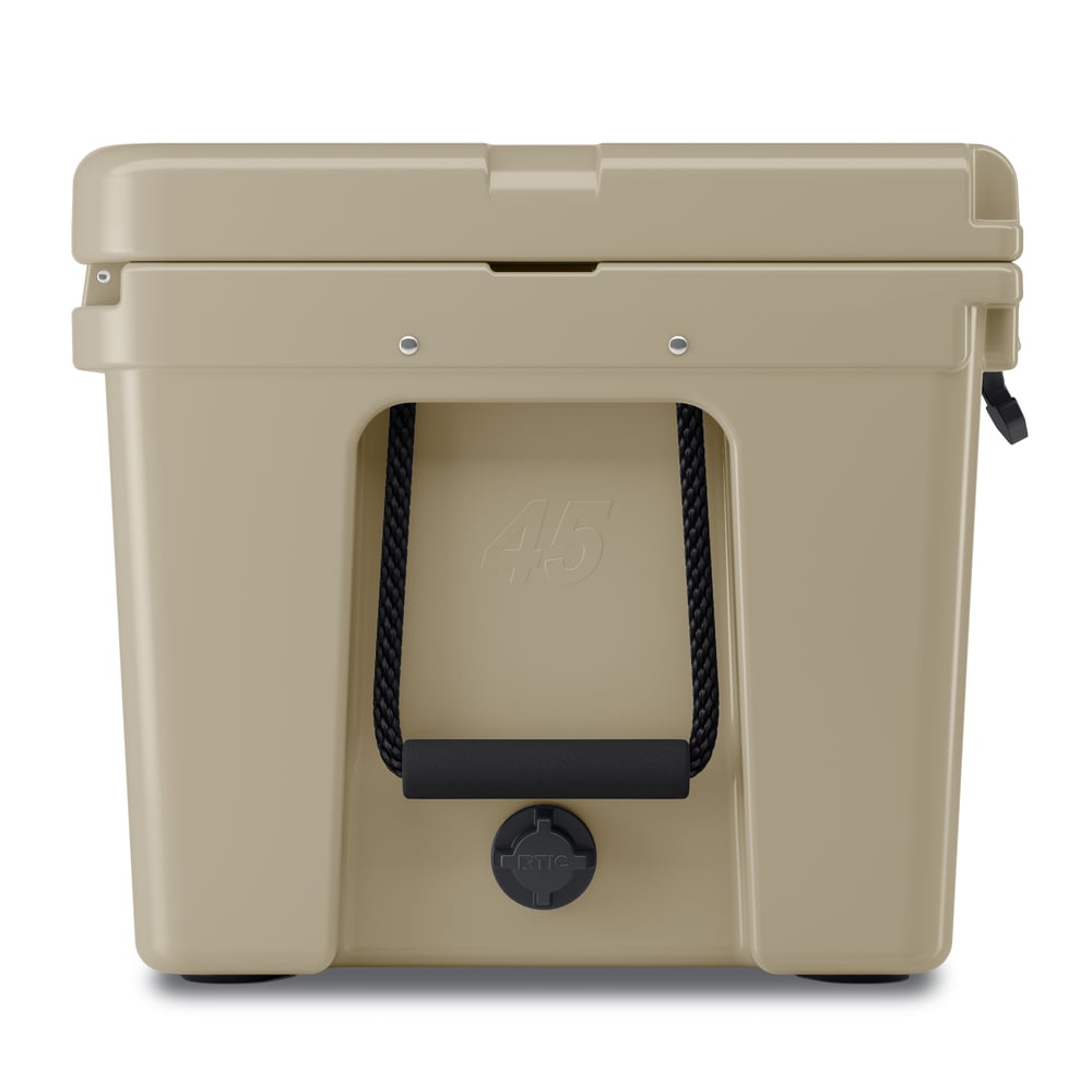 45 QT Ultra-Tough Cooler Tan | Rtic Hard Coolers|Clearance