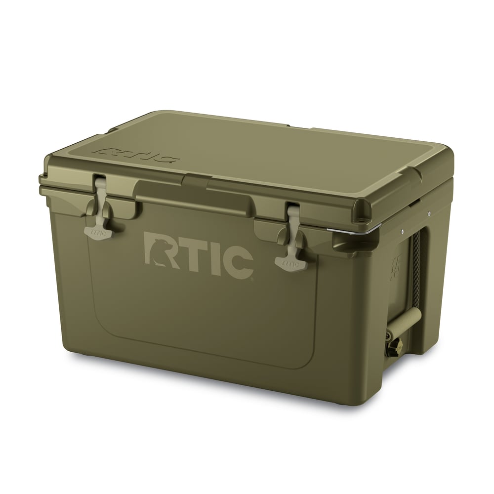 45 QT Ultra-Tough Cooler Olive | Rtic Hard Coolers|Clearance