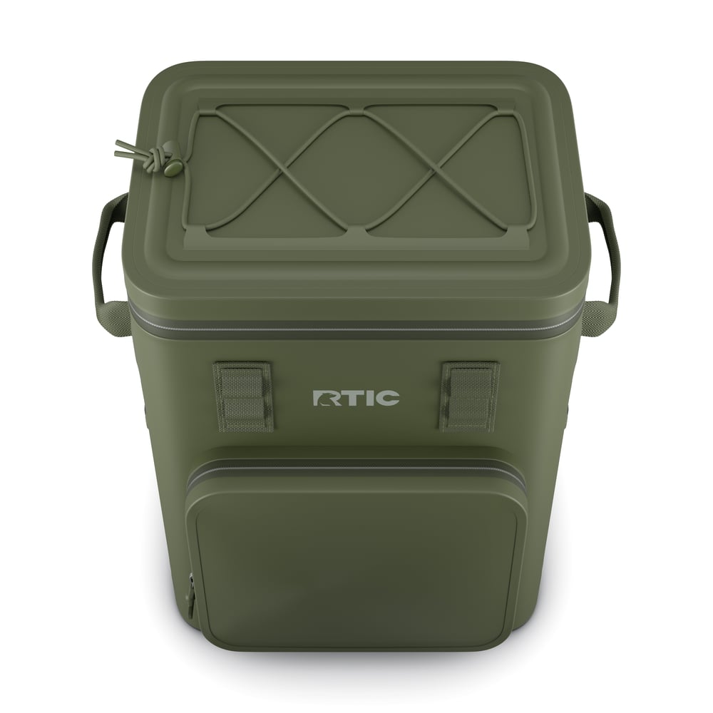 Ultra-Tough Backpack Cooler Olive | Rtic Soft Coolers
