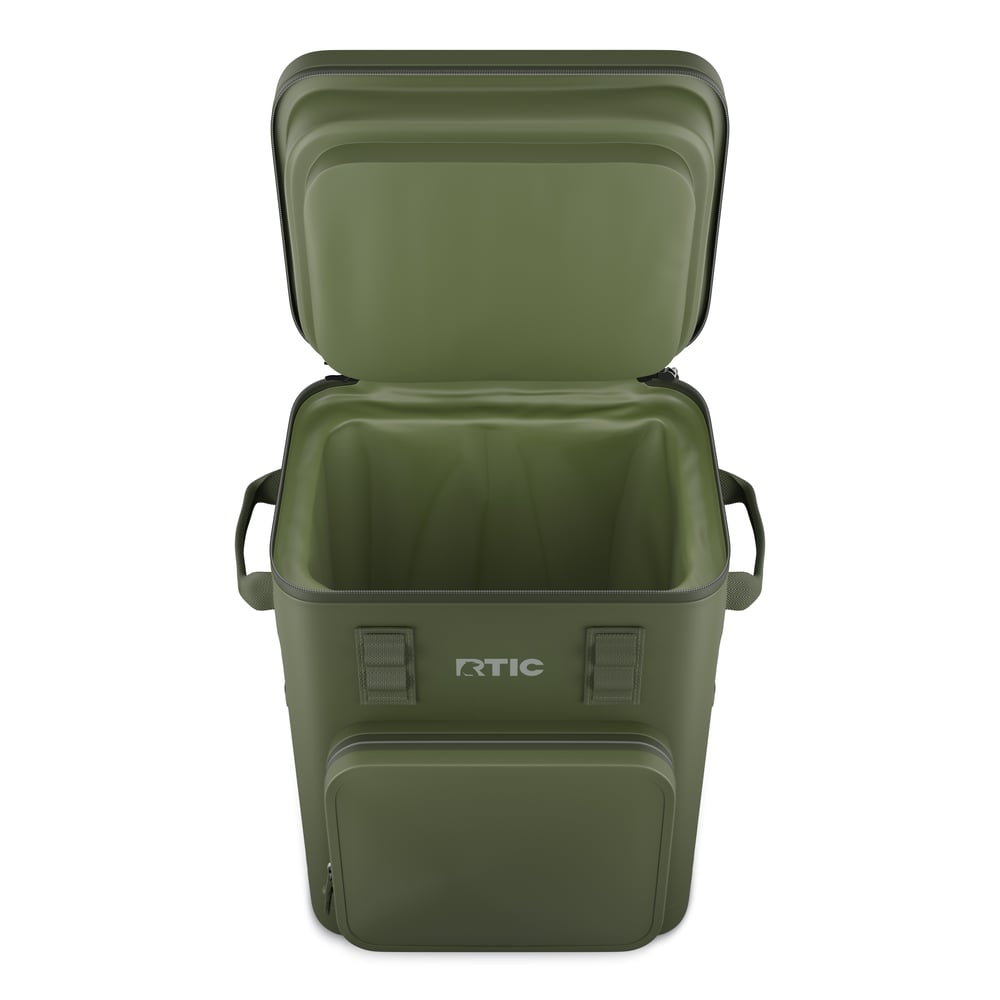 Ultra-Tough Backpack Cooler Olive | Rtic Soft Coolers