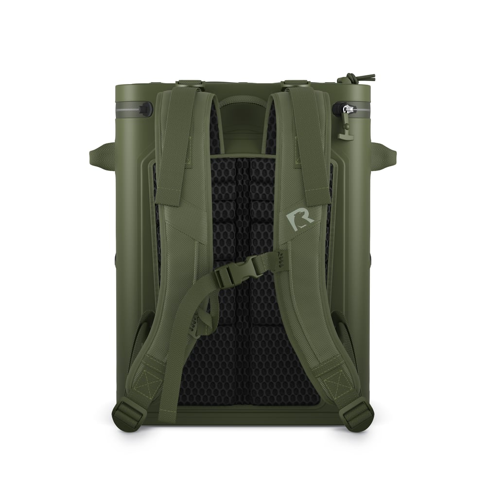 Ultra-Tough Backpack Cooler Olive | Rtic Soft Coolers