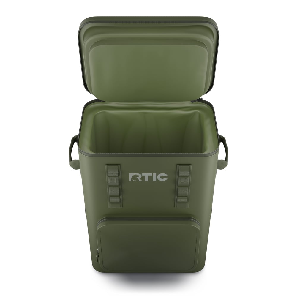 Ultra-Tough Backpack Cooler Olive | Rtic Soft Coolers