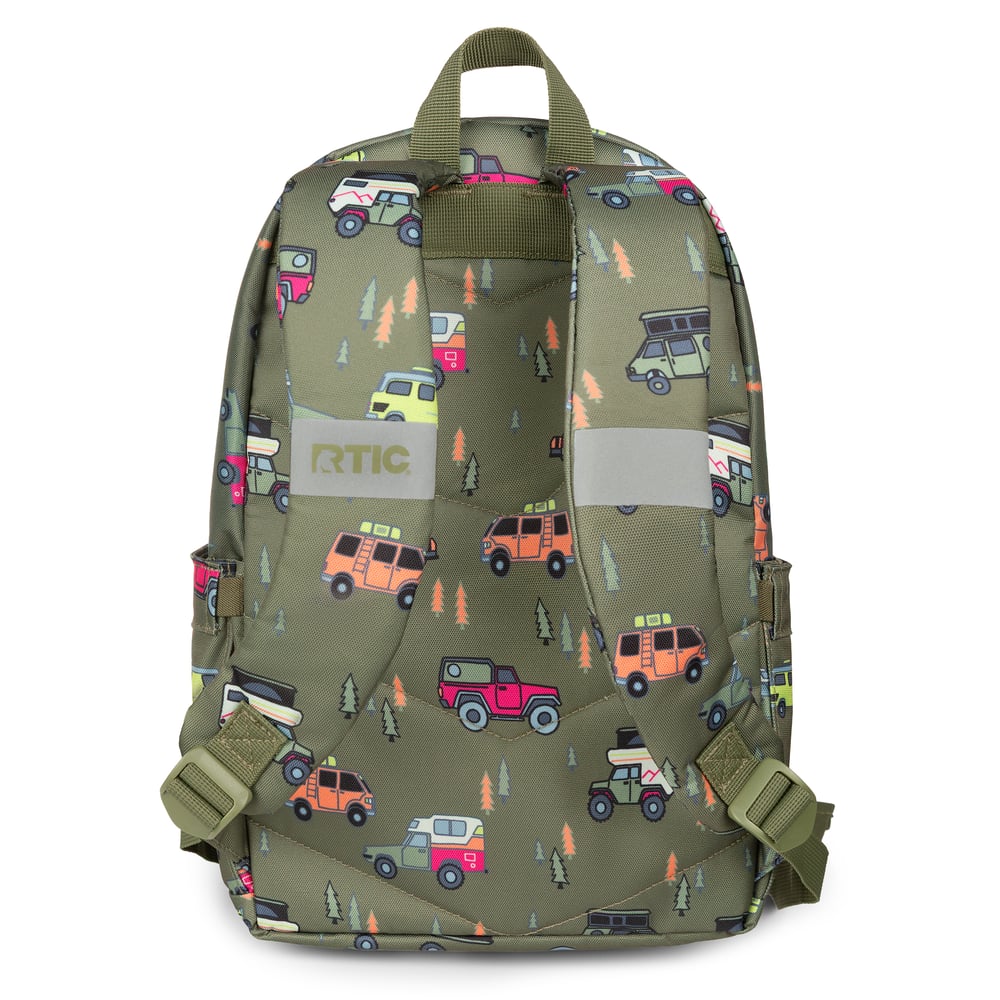 Kids' 2-in-1 Day Pack Happy Camper | Rtic Soft Coolers|Bags|Gear