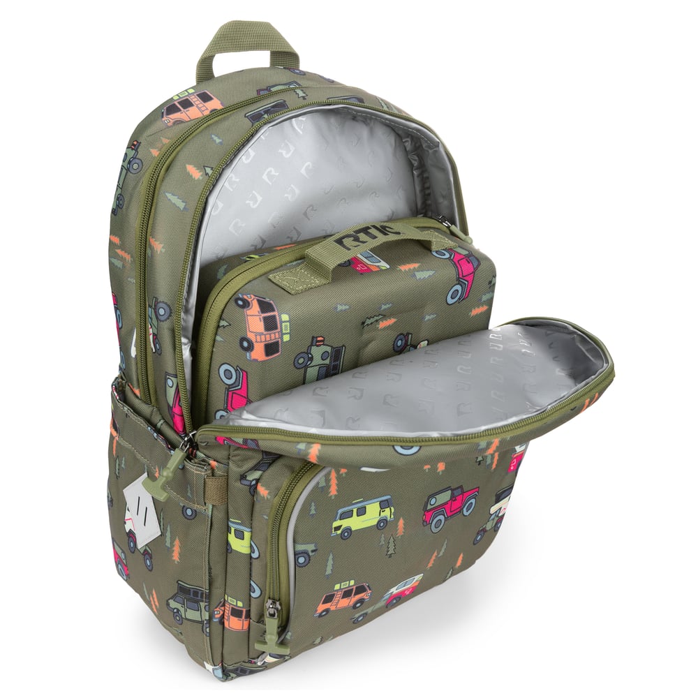 Kids' 2-in-1 Day Pack Happy Camper | Rtic Soft Coolers|Bags|Gear