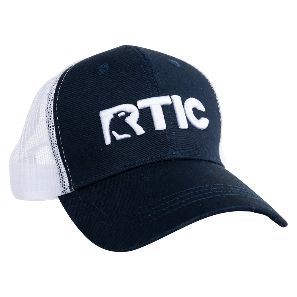 Logo Truckers Hat Navy | Rtic Clearance