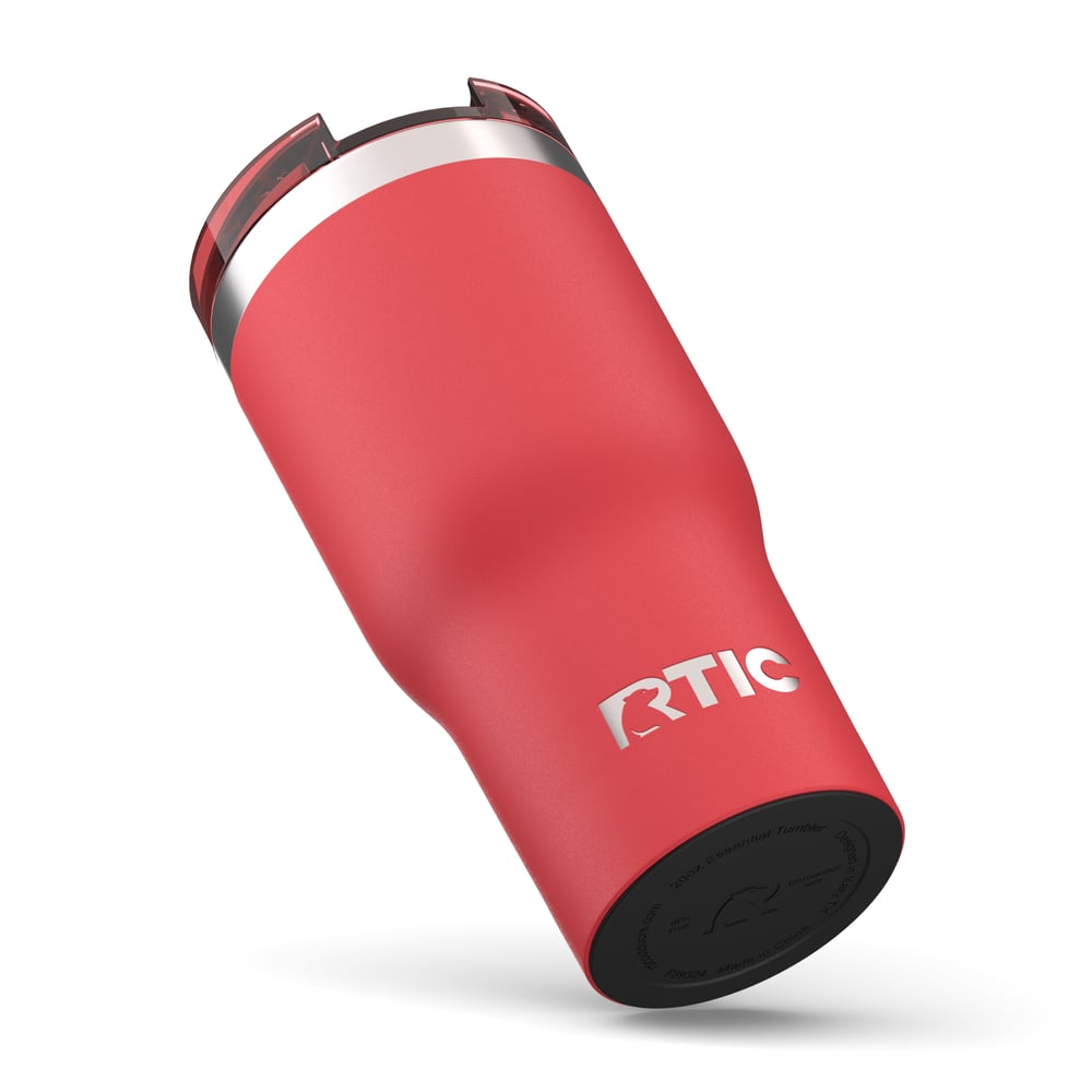 Essential Tumbler Flag Red | Rtic Drinkware|Clearance