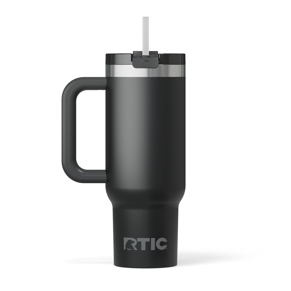 Road Trip Tumbler Black | Rtic Drinkware|Clearance