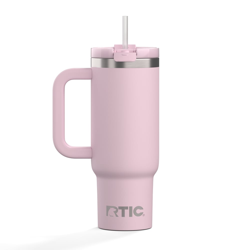 Road Trip Tumbler Pale Pink | Rtic Drinkware|Clearance