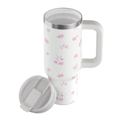 Road Trip Tumbler Pink Magnolias | Rtic Drinkware|Clearance