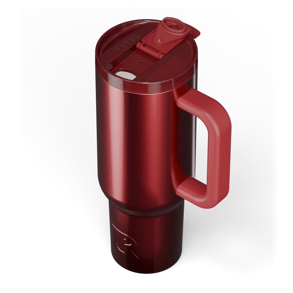 Road Trip Tumbler Black Cherry Metallic | Rtic Drinkware|Clearance