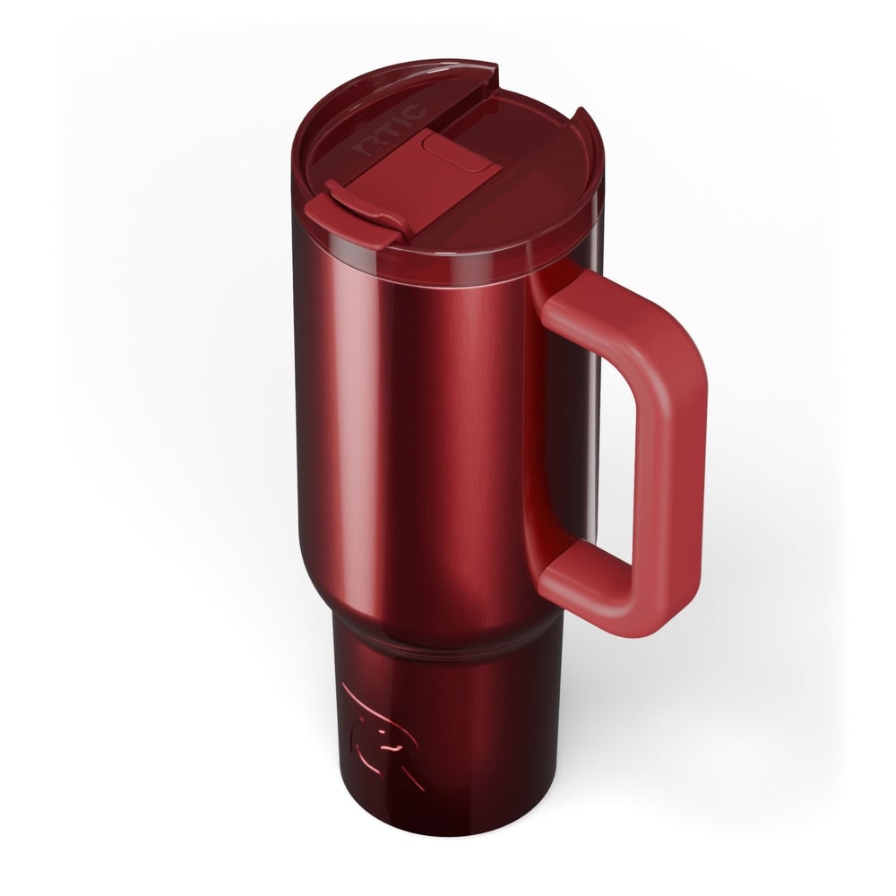 Road Trip Tumbler Black Cherry Metallic | Rtic Drinkware|Clearance