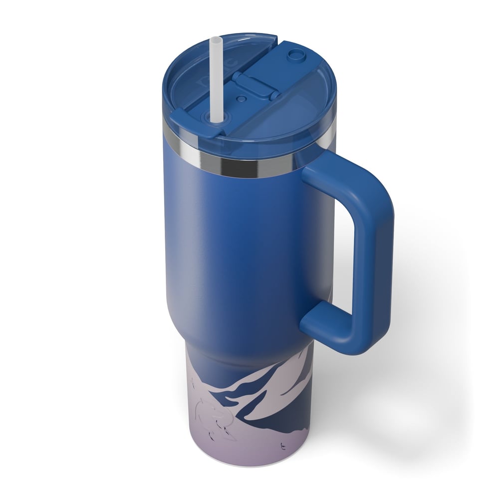 Road Trip Tumbler Snowy Peak | Rtic Drinkware|Clearance