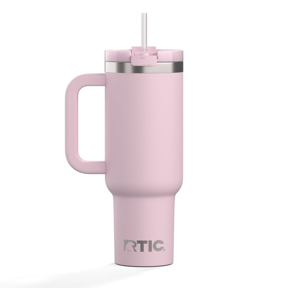 Road Trip Tumbler Pale Pink | Rtic Drinkware|Clearance