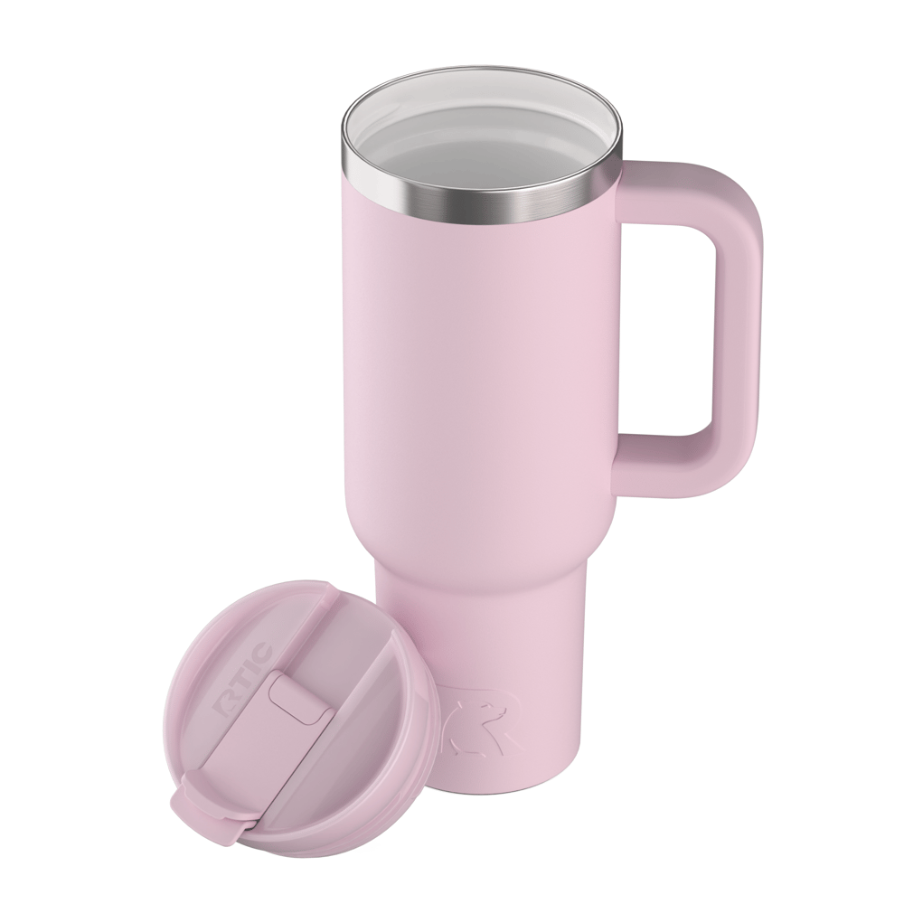Road Trip Tumbler Pale Pink | Rtic Drinkware|Clearance