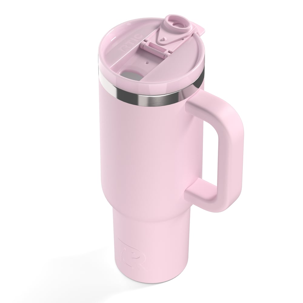 Road Trip Tumbler Pale Pink | Rtic Drinkware|Clearance