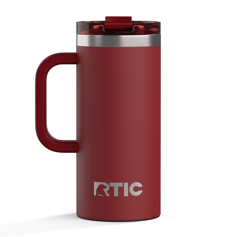 Road Trip Travel Mug Black Cherry | Rtic Drinkware|Clearance