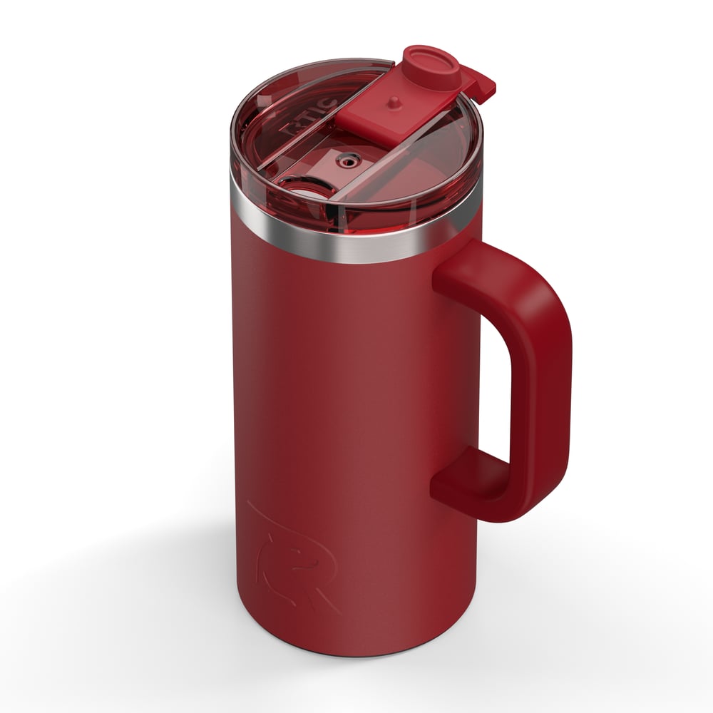 Road Trip Travel Mug Black Cherry | Rtic Drinkware|Clearance