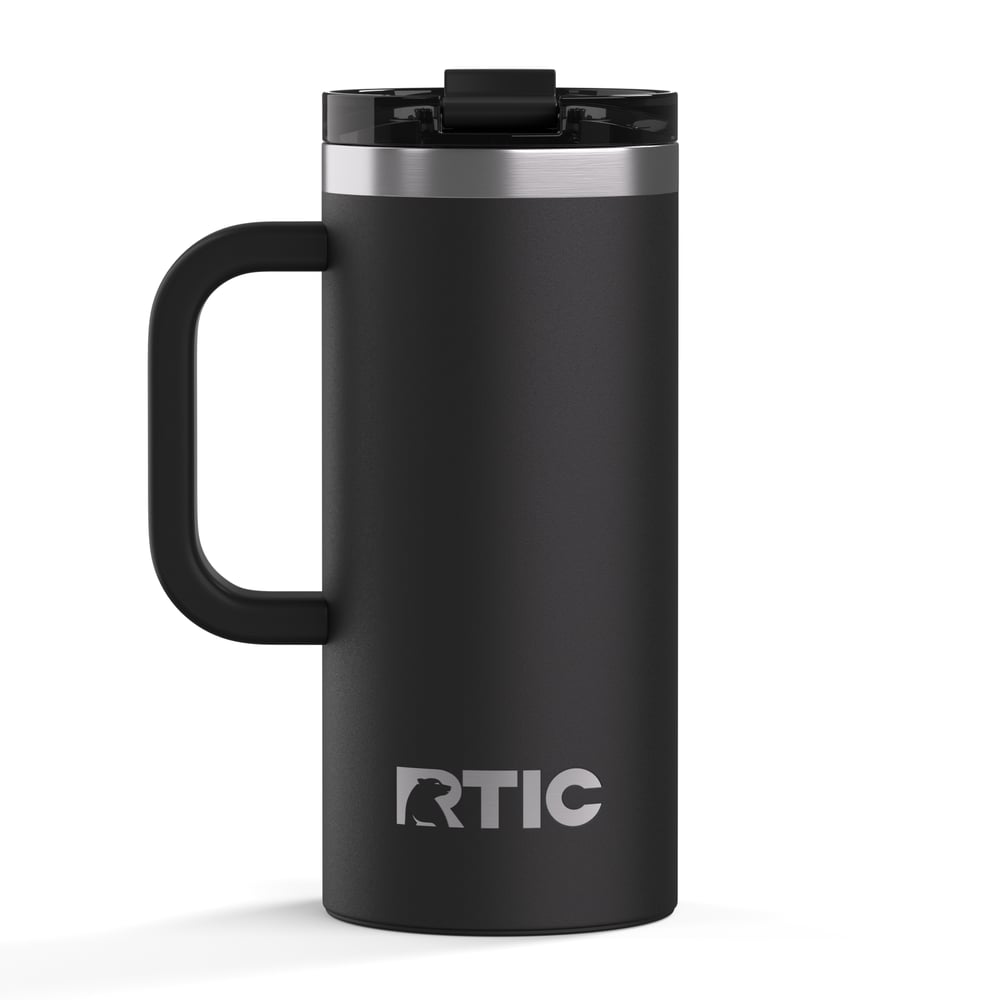 Road Trip Travel Mug Black | Rtic Drinkware|Clearance