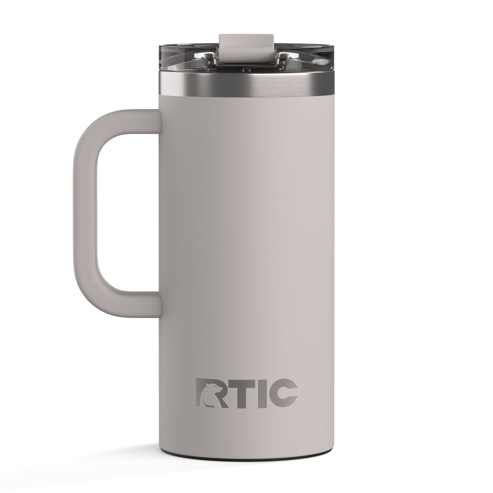 Road Trip Travel Mug Cool Grey | Rtic Drinkware|Clearance