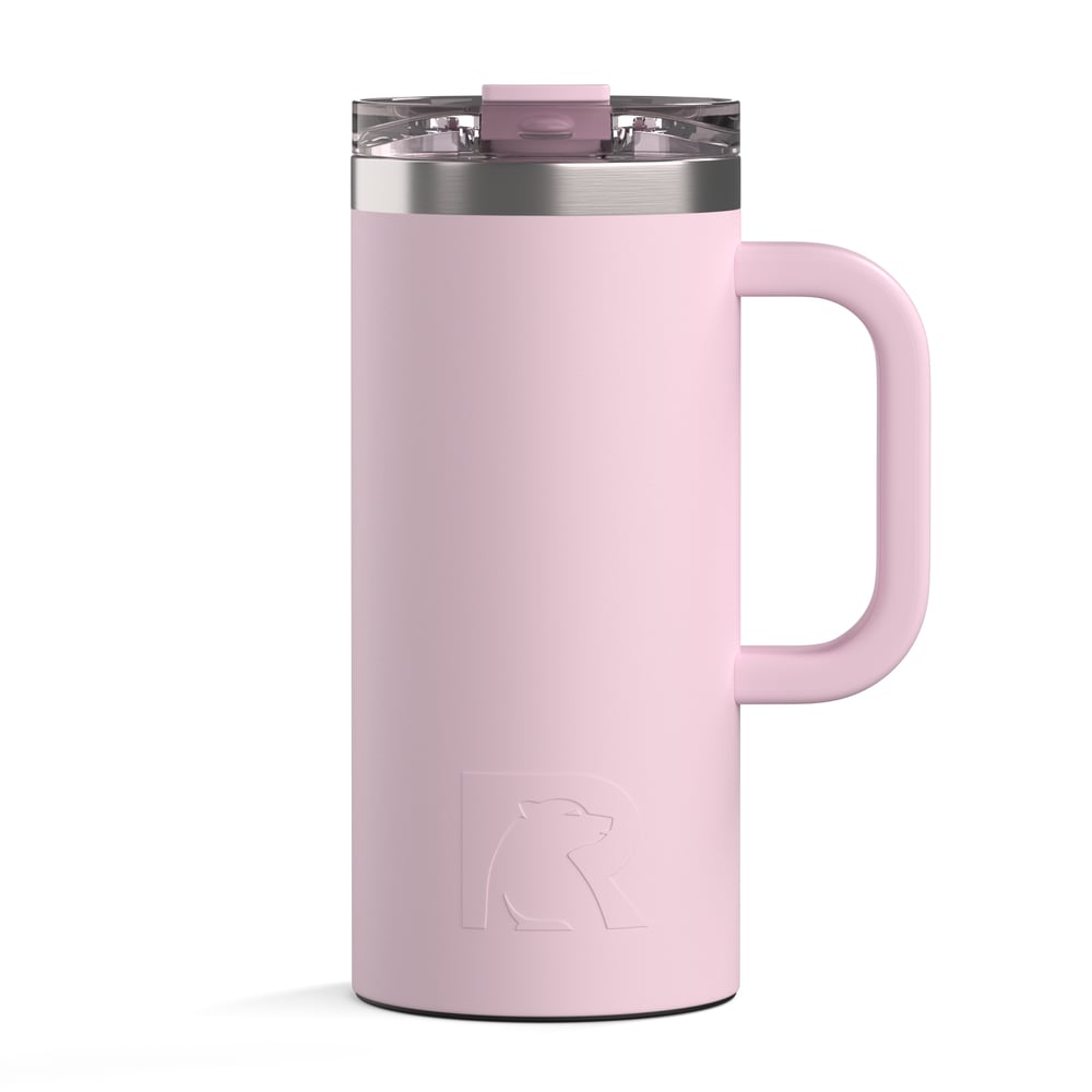 Road Trip Travel Mug Pale Pink | Rtic Drinkware|Clearance