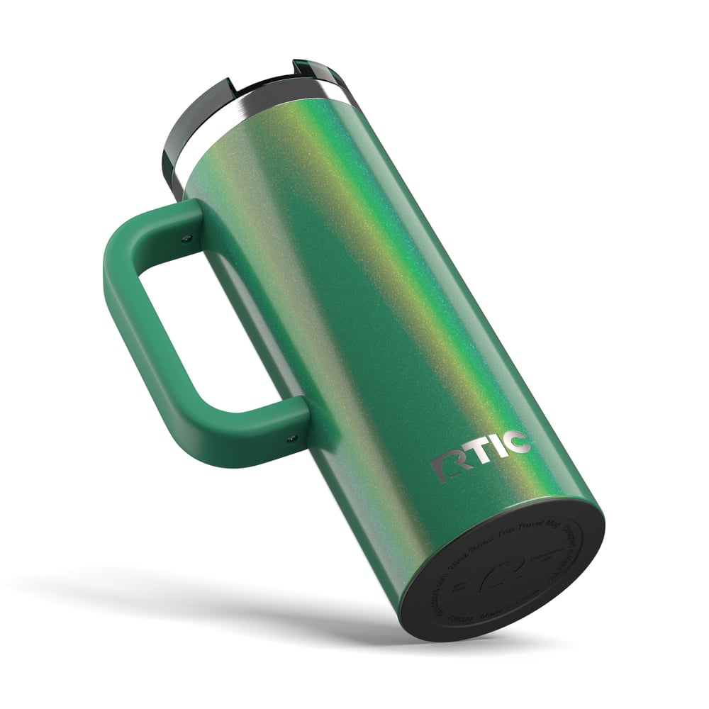 Road Trip Travel Mug Pine Tree Glitter | Rtic Drinkware|Clearance