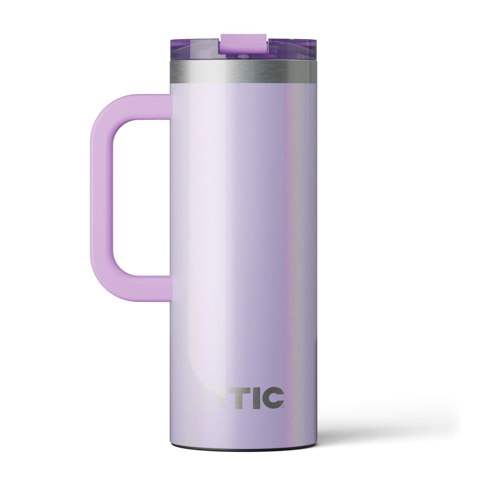 Road Trip Travel Mug Lavender Glitter | Rtic Drinkware|Clearance