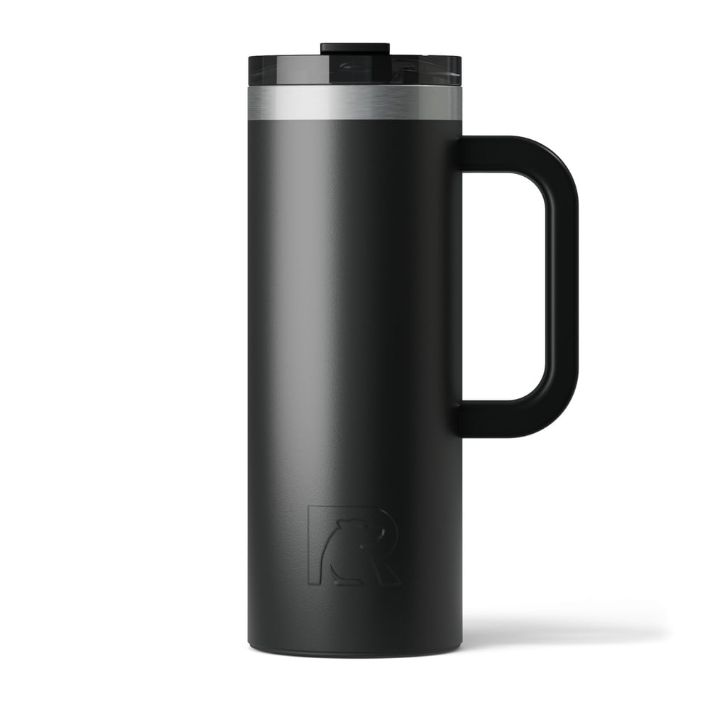 Road Trip Travel Mug Black | Rtic Drinkware|Clearance