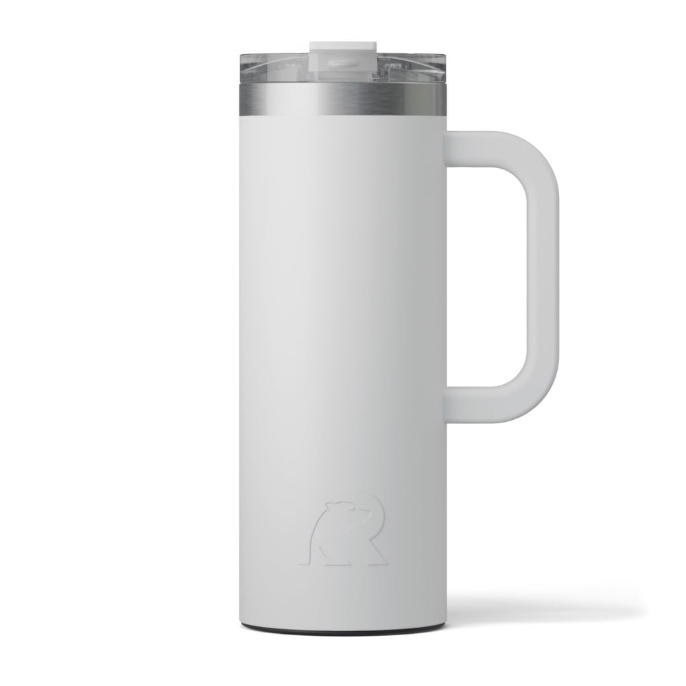 Road Trip Travel Mug Cool Grey | Rtic Drinkware|Clearance